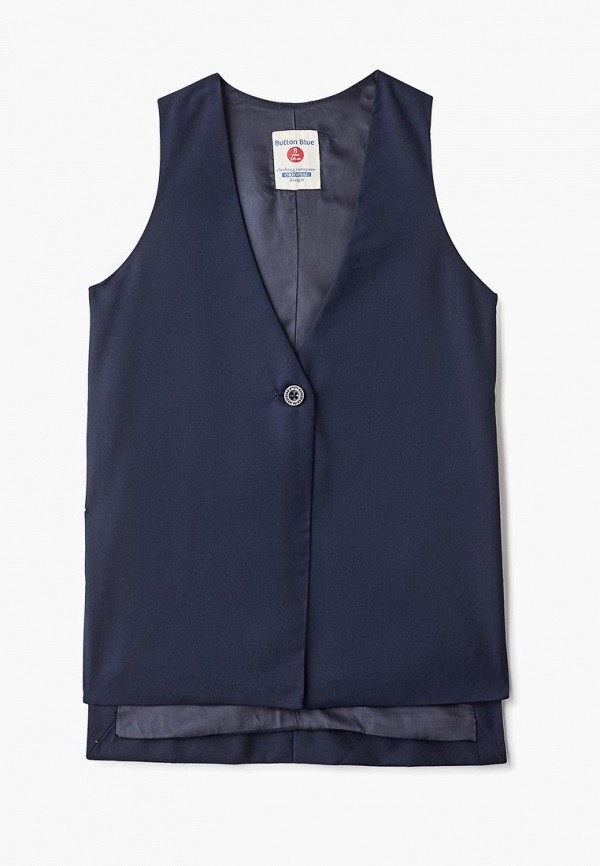

Жилет Button Blue, Синий