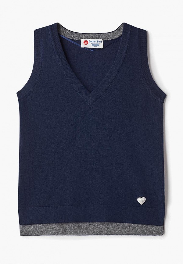 

Жилет Button Blue, Синий
