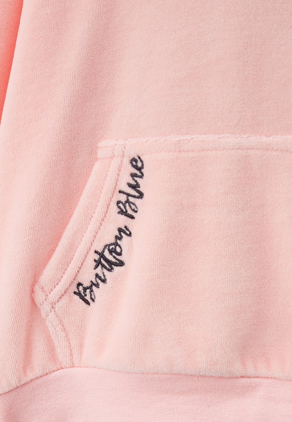 фото Худи button blue