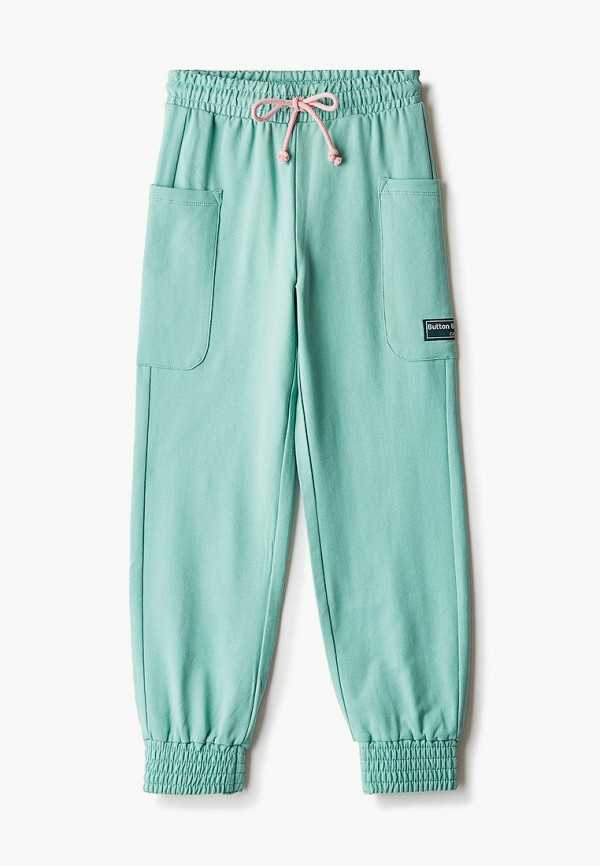 фото Брюки спортивные button blue