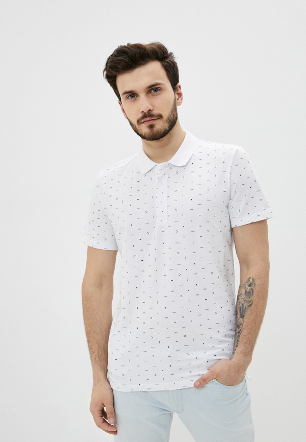 

Поло Casual Friday by Blend, Белый