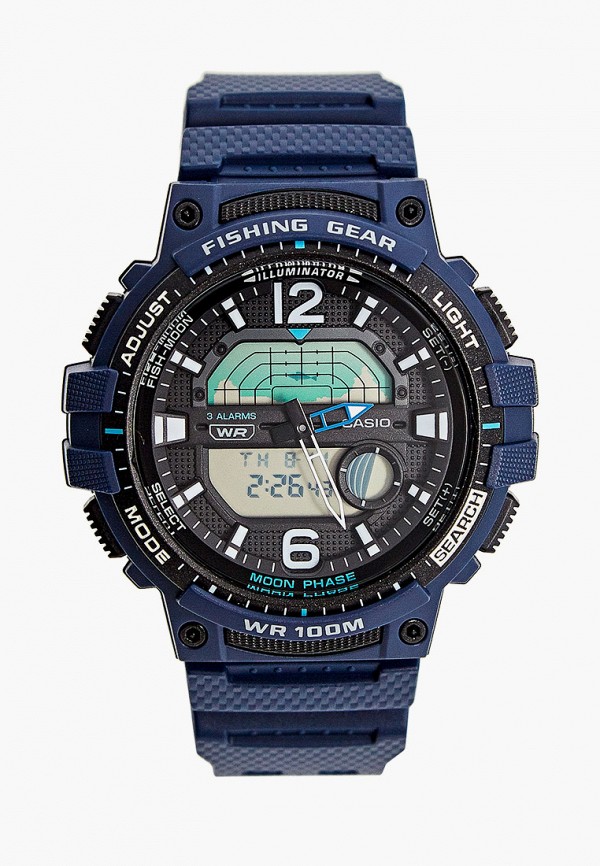

Часы Casio, Синий, Casio Collection WSC-1250H-2AVEF