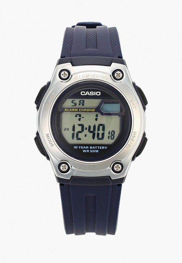 

Часы Casio, Синий, Casio Collection W-211-2A