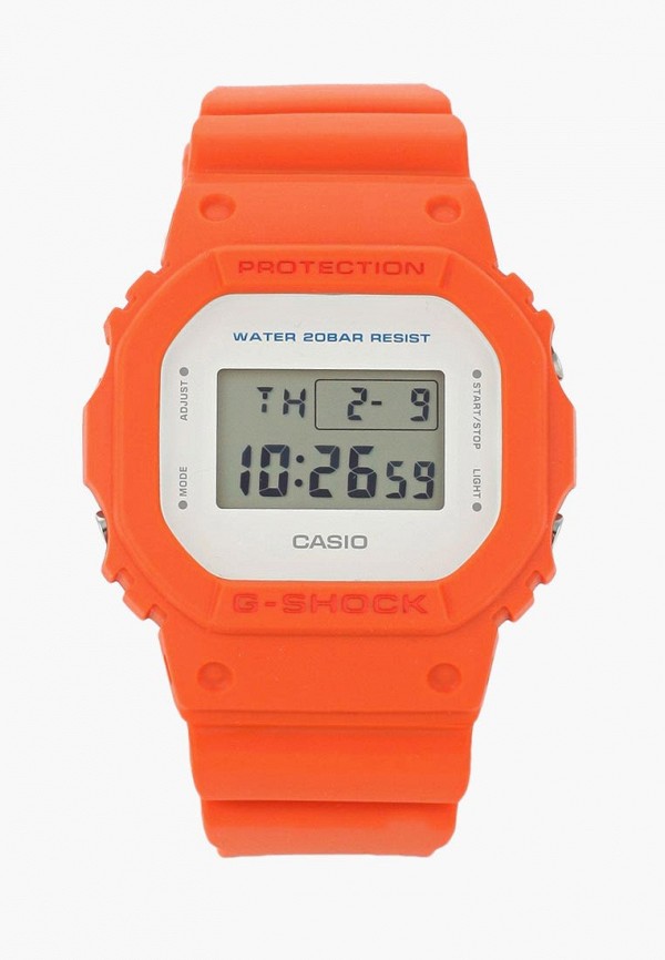 

Часы Casio, Оранжевый, CASIO G-SHOCK DW-5600M-4E