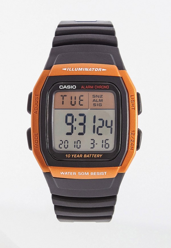 

Часы Casio, Черный, Casio Casio Collection W-96H-4A2VEF