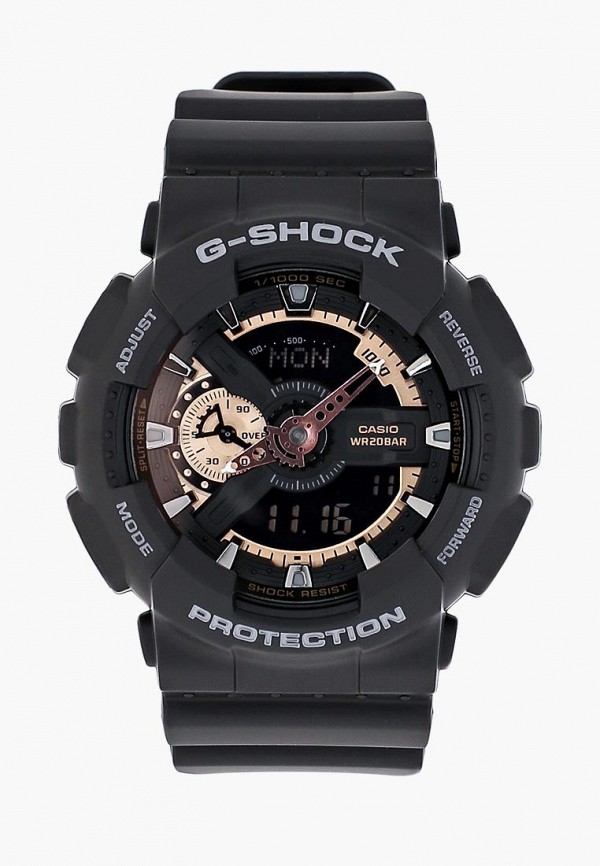 

Часы Casio, Черный, G-SHOCK GA-110RG-1A