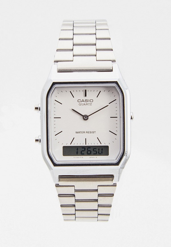 

Часы Casio, Серебряный, Casio Collection AQ-230A-7D