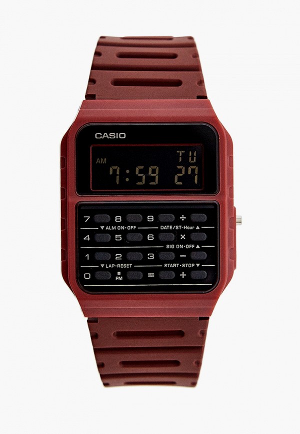 

Часы Casio, Бордовый, Casio Collection CA-53WF-4BEF