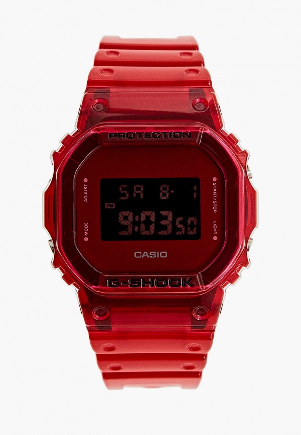 

Часы Casio, Красный, Casio G-SHOCK DW-5600SB-4ER