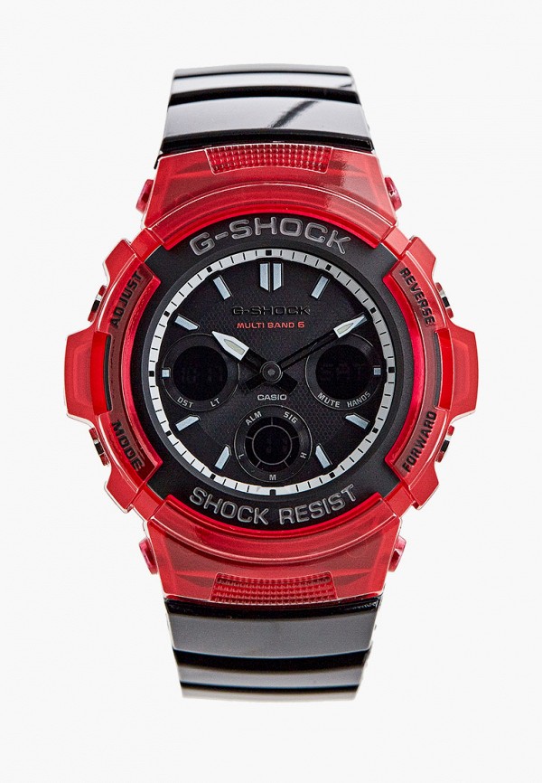 

Часы Casio, Красный, Casio G-SHOCk AWG-M100SRB-4AER