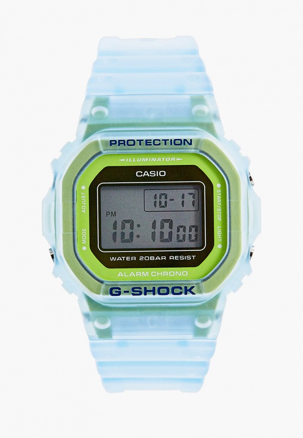 

Часы Casio, Голубой, Casio G-SHOCk DW-5600LS-2ER