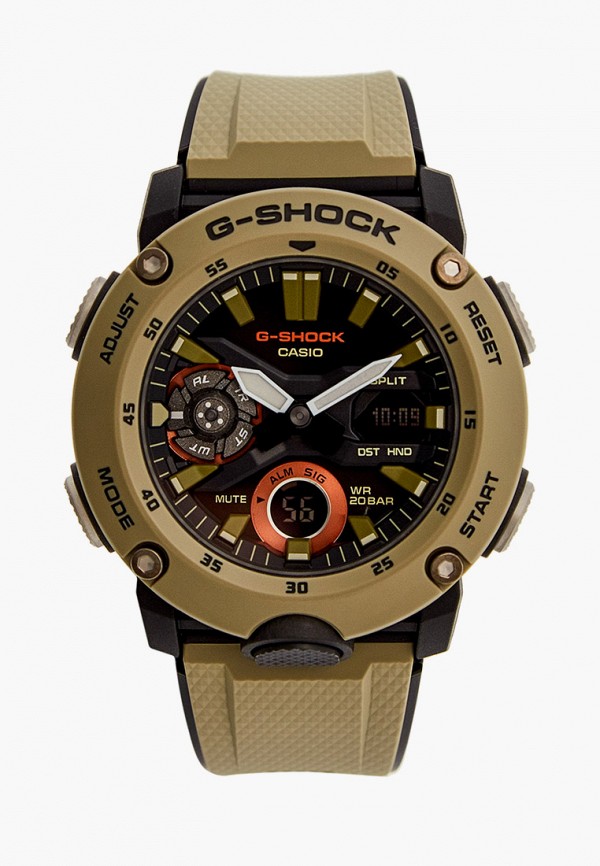 

Часы Casio, Хаки, G-SHOCK GA-2000-5AER