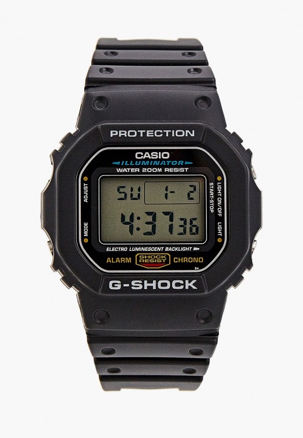 

Часы Casio, Черный, Casio G-SHOCK DW-5600E-1V