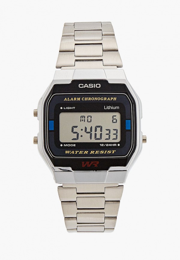 

Часы Casio, Серебряный, Casio Collection A-163WA-1