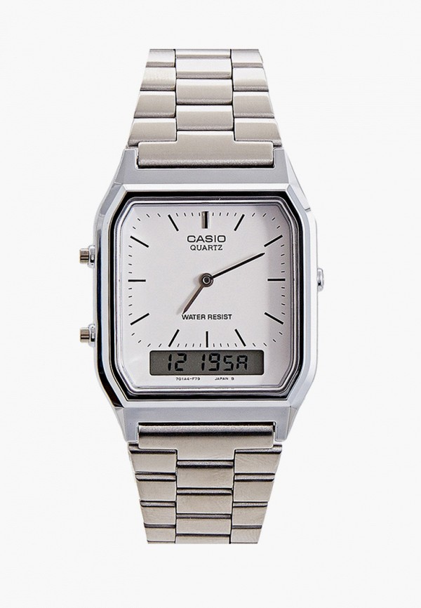 

Часы Casio, Серебряный, Casio Collection AQ-230A-7D