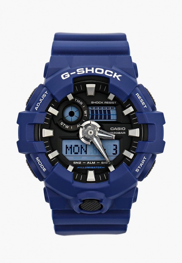 

Часы Casio, Синий, CASIO G-SHOCK GA-700-2A