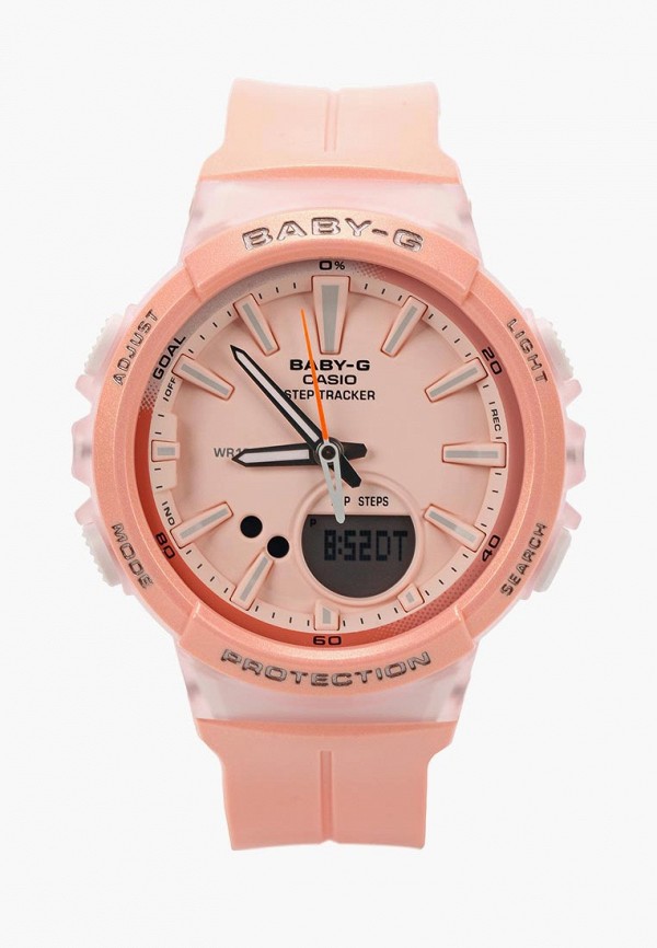 

Часы Casio, Розовый, CASIO Baby-G BGS-100-4A