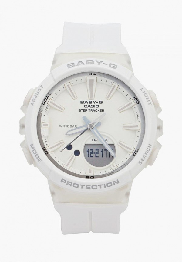 

Часы Casio, Белый, CASIO Baby-G BGS-100-7A1