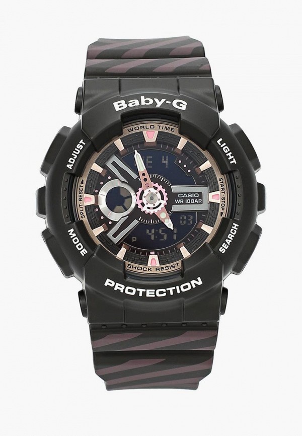 

Часы Casio, Черный, CASIO Baby-G BA-110CH-1A