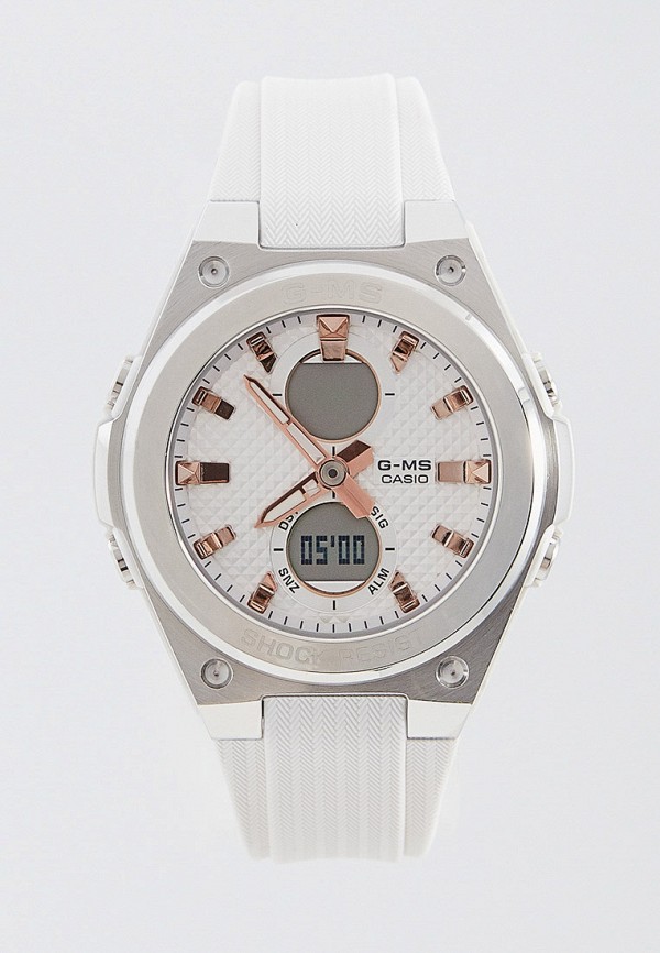 

Часы Casio, Белый, Casio Baby-G MSG-C100-7AER