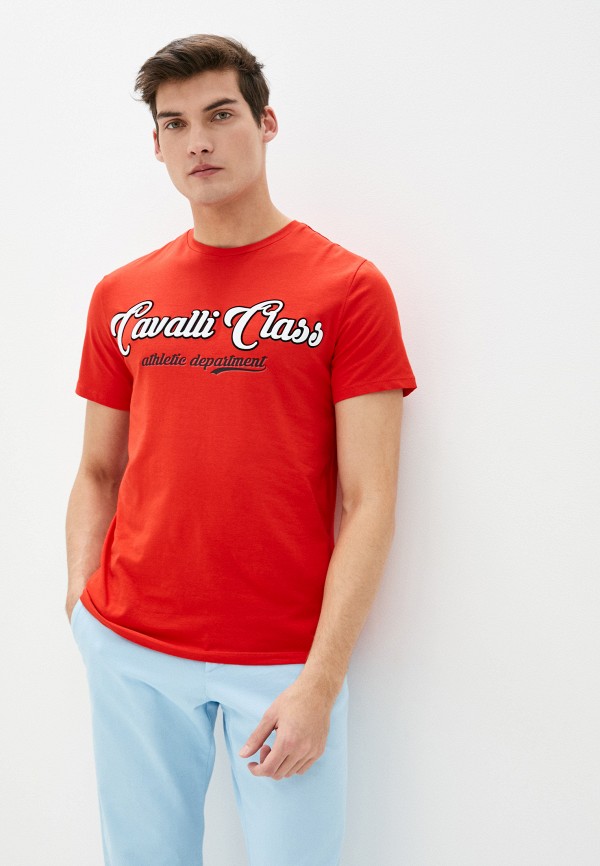 

Футболка Cavalli Class, Красный, Cavalli Class CA078EMIAJX7