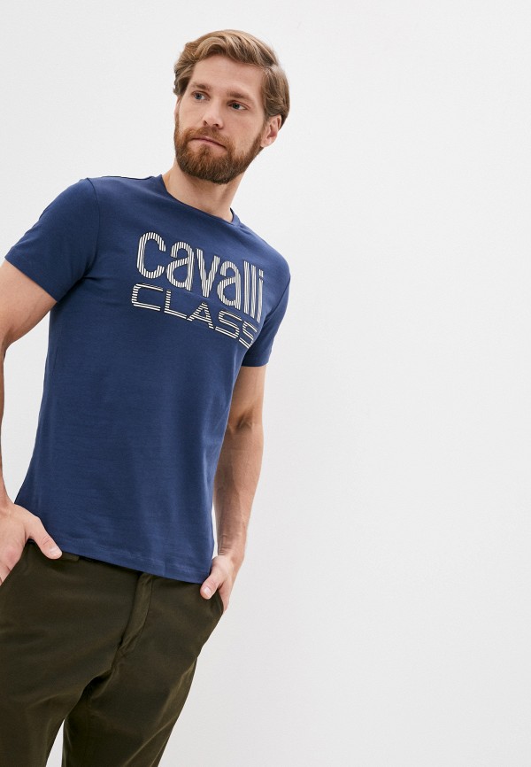 

Футболка Cavalli Class, Синий, Cavalli Class CA078EMKXKC5