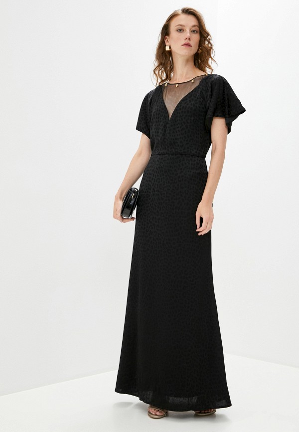 Платье Cavalli Class черный D2IZA45807634 CA078EWKEQF6