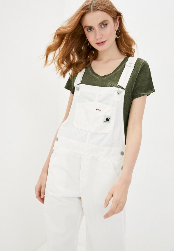 

Комбинезон джинсовый Carhartt, Белый, Carhartt CA088EWHPCV0