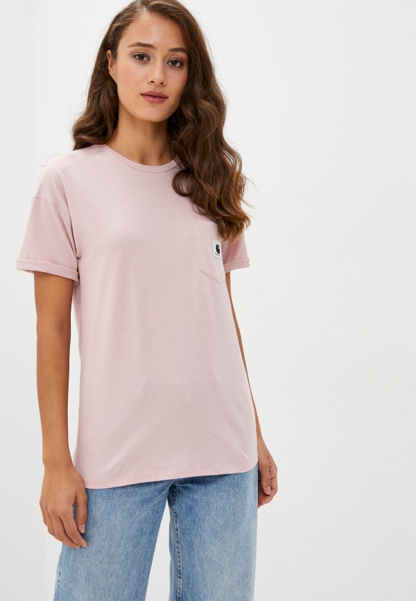 

Футболка Carhartt WIP, Розовый