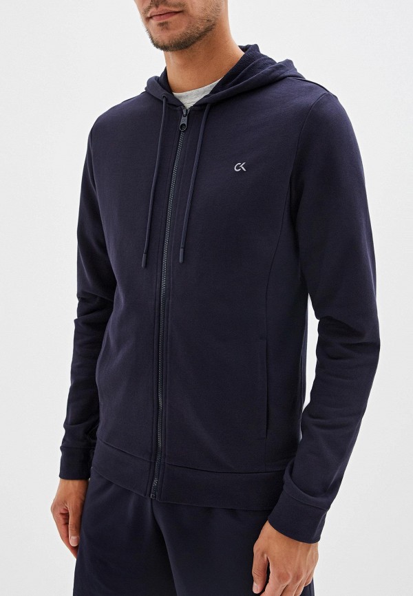

Толстовка Calvin Klein Performance, Синий, LOGO FZ HOODIE