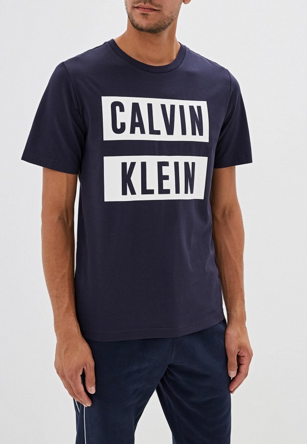 

Футболка Calvin Klein Performance, Синий, LOGO SS TEE