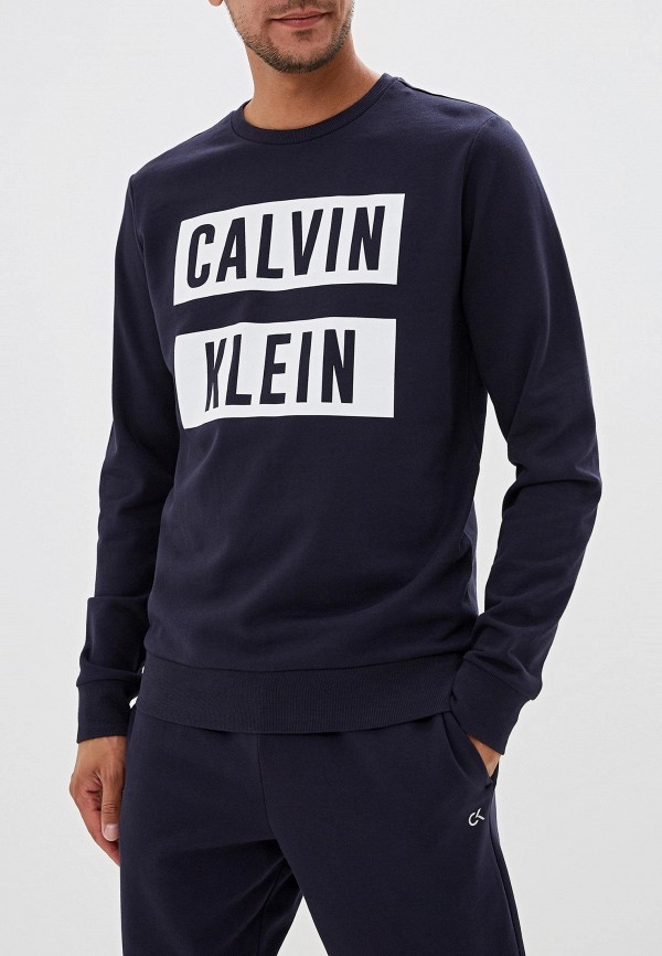 

Свитшот Calvin Klein Performance, LOGO PULLOVER, Синий