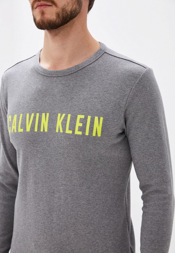 

Лонгслив Calvin Klein Performance, Серый