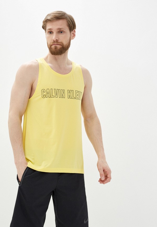 

Майка спортивная Calvin Klein Performance, Желтый