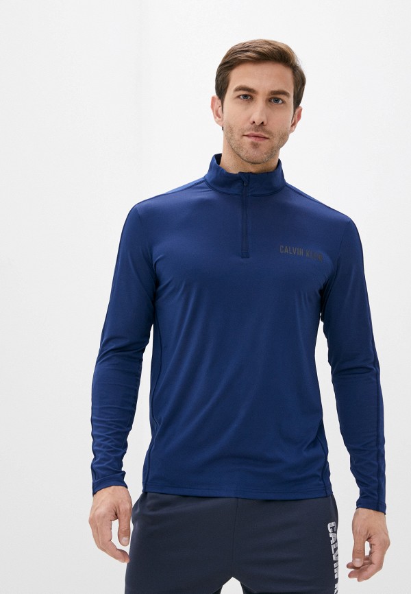

Лонгслив спортивный Calvin Klein Performance, Синий
