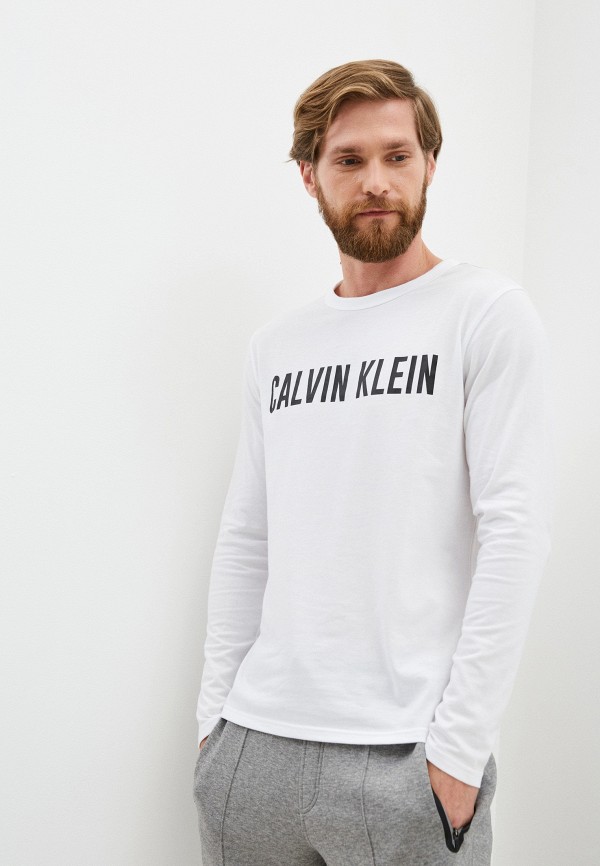 

Лонгслив Calvin Klein Performance, Белый