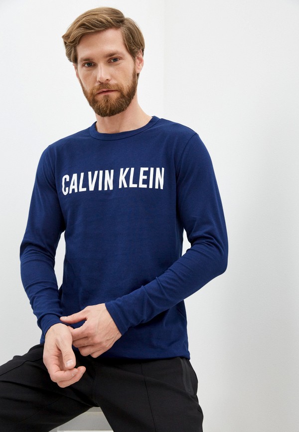 

Лонгслив Calvin Klein Performance, Синий