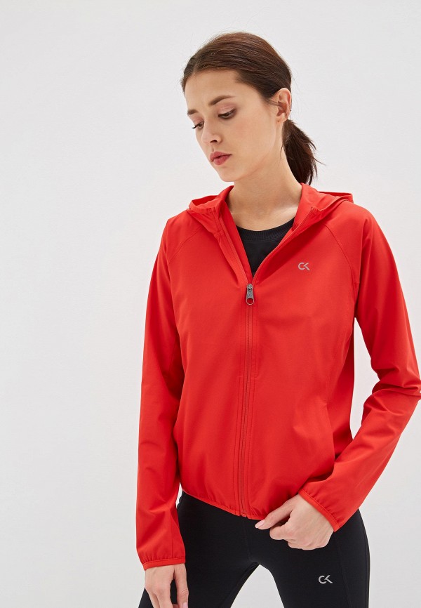 

Ветровка Calvin Klein Performance, WINDJACKET, Красный