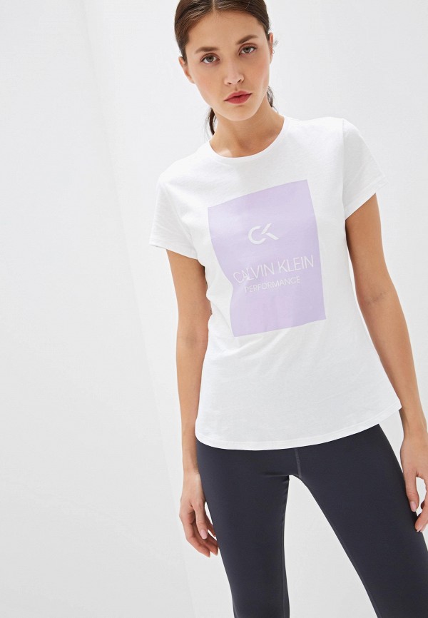 

Футболка Calvin Klein Performance, BILLBOARD SHORT SLEEVE TEE, Белый