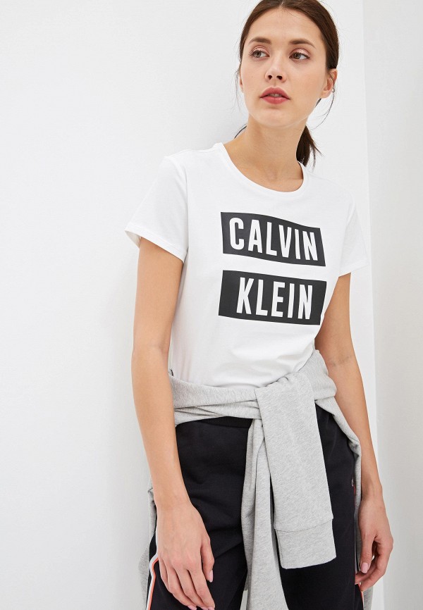 

Футболка Calvin Klein Performance, LOGO SS TEE, Белый