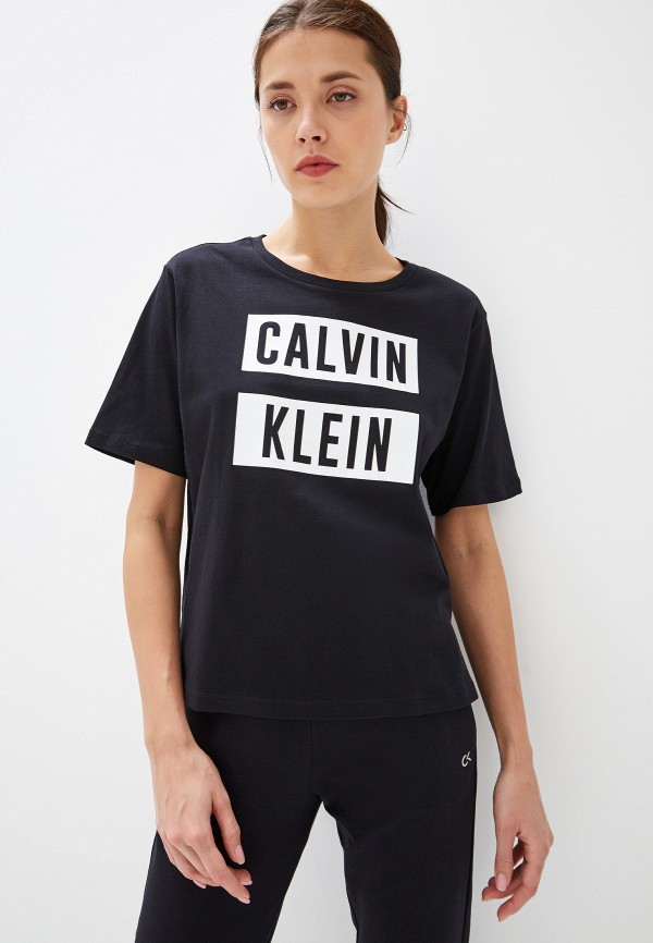 

Футболка Calvin Klein Performance, Черный, RELAXED LOGO SS TEE