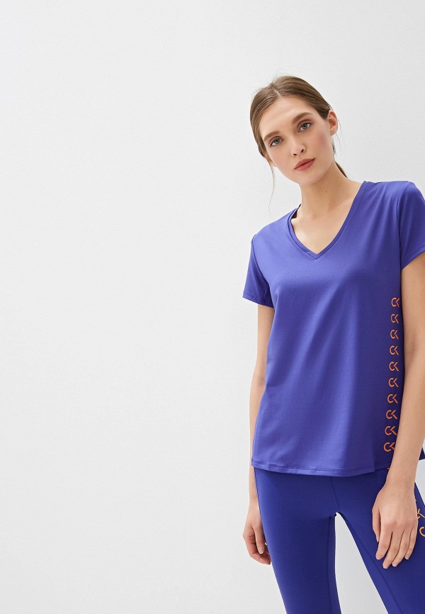 

Футболка спортивная Calvin Klein Performance, Синий, COOLCORE SS TEE