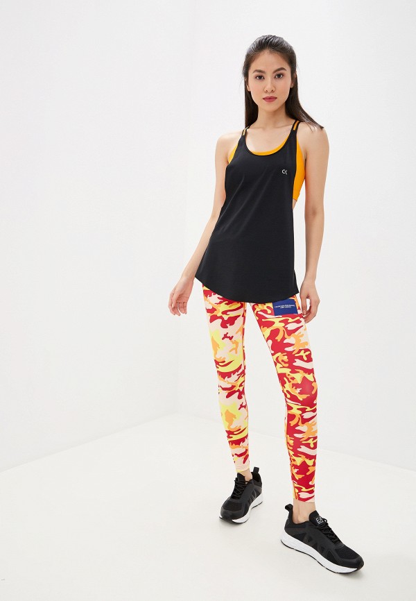 

Топ спортивный Calvin Klein Performance, Черный, 2 IN 1 TANK