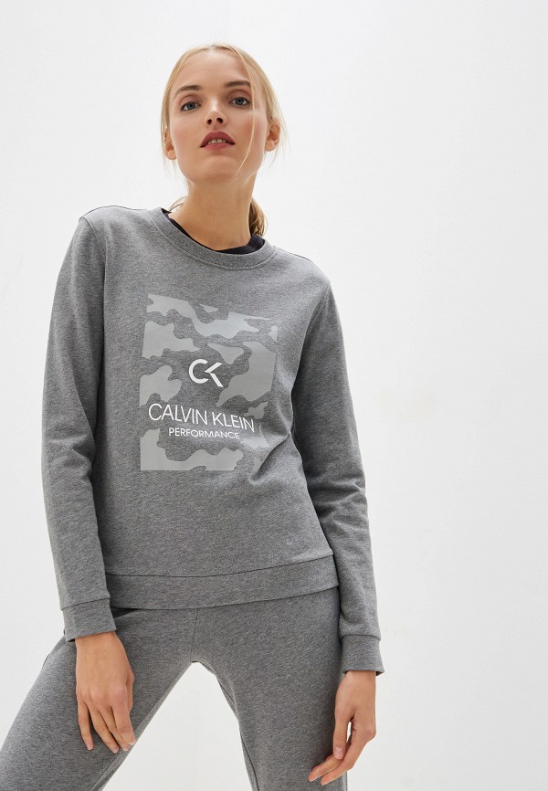 

Свитшот Calvin Klein Performance, Серый
