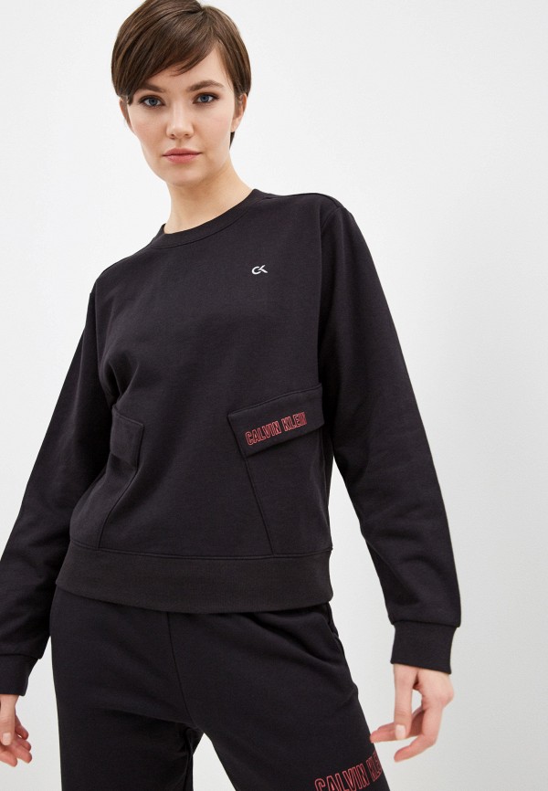 

Свитшот Calvin Klein Performance, Черный, Calvin Klein Performance CA102EWHTAK6