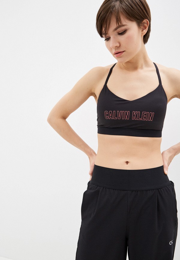

Топ спортивный Calvin Klein Performance, Черный, Calvin Klein Performance CA102EWHTAL4