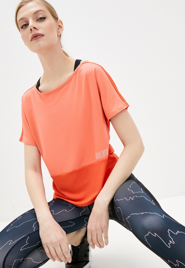 

Футболка спортивная Calvin Klein Performance, Оранжевый, Calvin Klein Performance CA102EWHTBX7