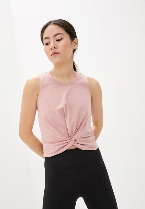 

Майка спортивная Calvin Klein Performance, Розовый, Calvin Klein Performance CA102EWJIHF1