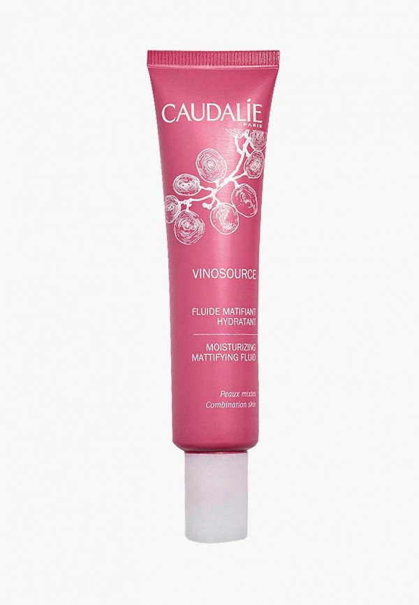 

Флюид для лица Caudalie, Белый, матирующий увлажняющий "VINOSOURCE" 40 мл