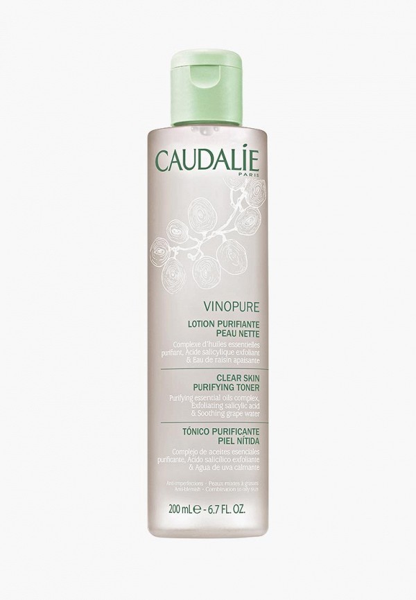 

Тоник для лица Caudalie, Прозрачный, очищающий "VINOPURE"